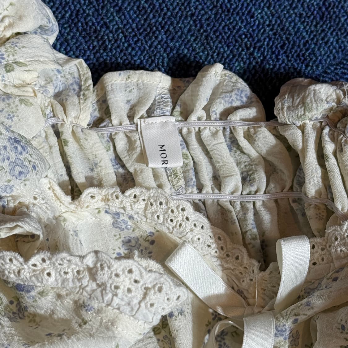 모리걸 화이트 나시 롱원피스 상품이미지5