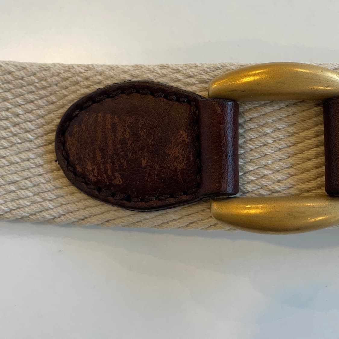 구찌 캔버스&가죽 벨트 상품이미지3