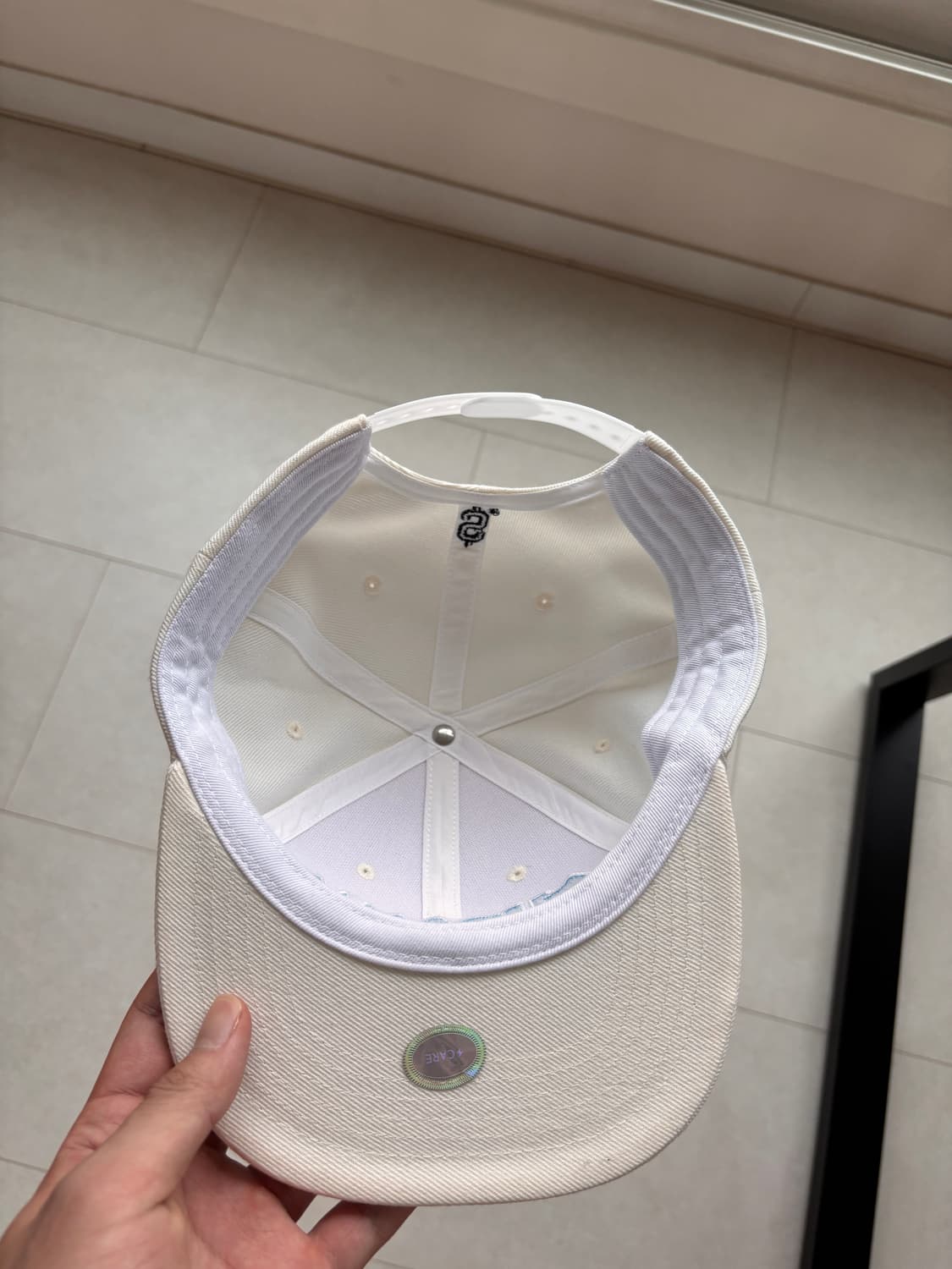 슈프림 24SS 크립 6패널 볼캡 (Stone) 라이트블루 상품이미지6