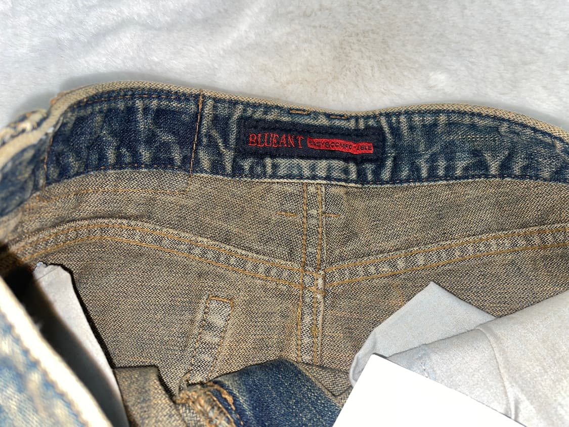 Vitage denim midi skirt 상품이미지6