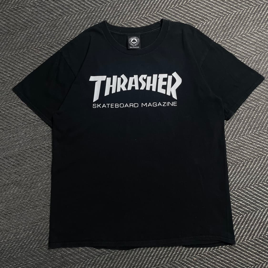 트레셔 스케이트 매거진 아치로고 오리지날 반팔 티셔츠y 6124 상품이미지2