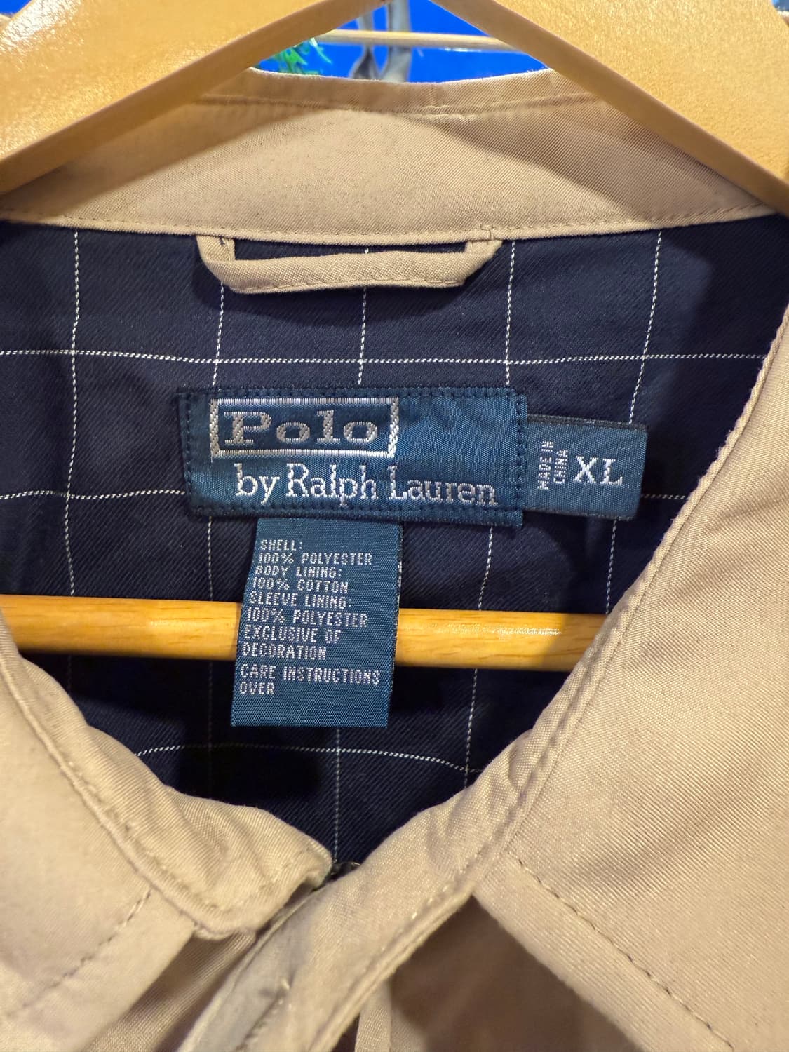 폴로 랄프로렌 네이비포니 베이지 블루종 상품이미지2