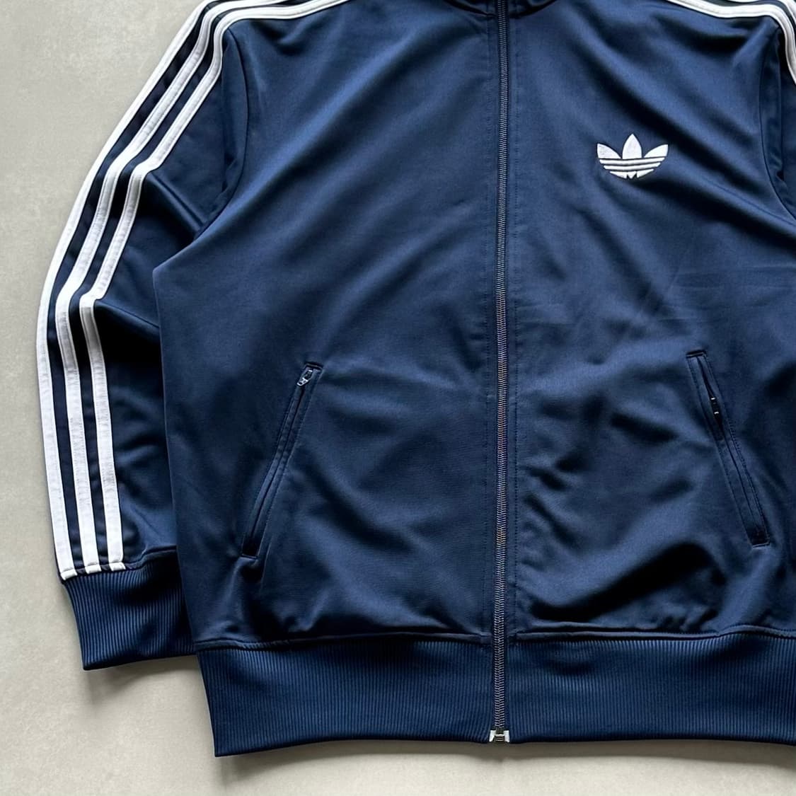 [XL]아디다스 구형 파이어버드 네이비 트랙탑 져지 상품이미지3