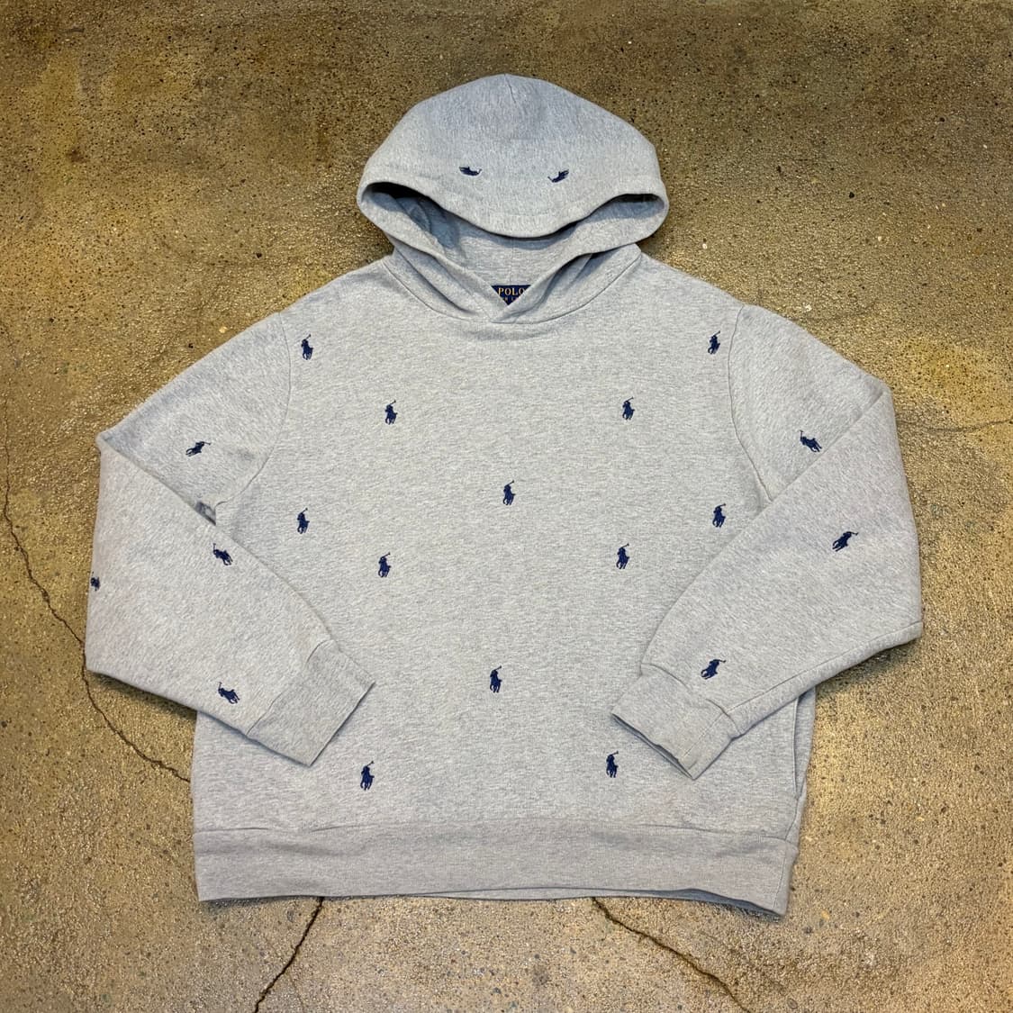 레어 10s 미국 빈티지 폴로랄프로렌 후드티 후드집업 상품이미지3