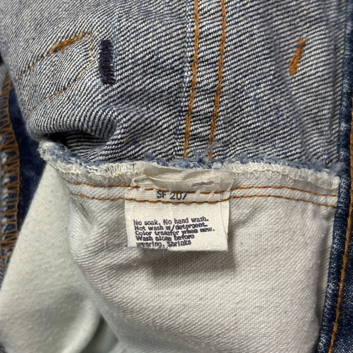 80s 빈티지 리바이스 517 66 후기 허리46cm 상품이미지9