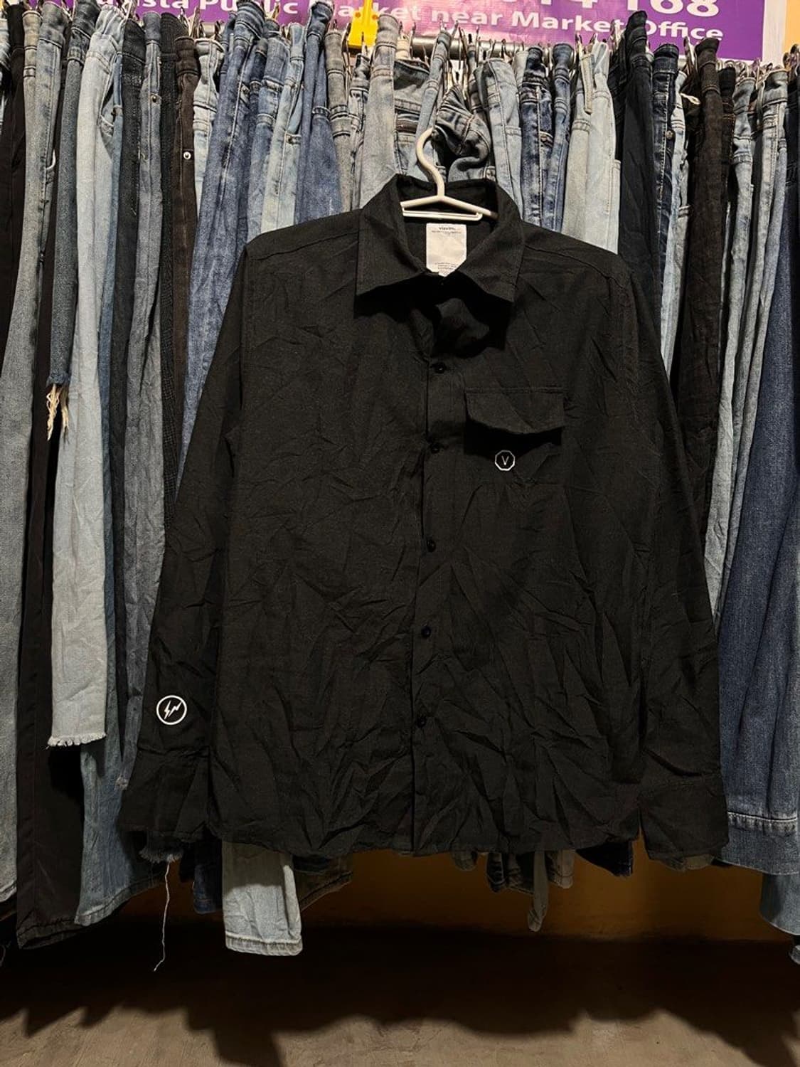 비즈빔 셔츠 남성 M 상품이미지7