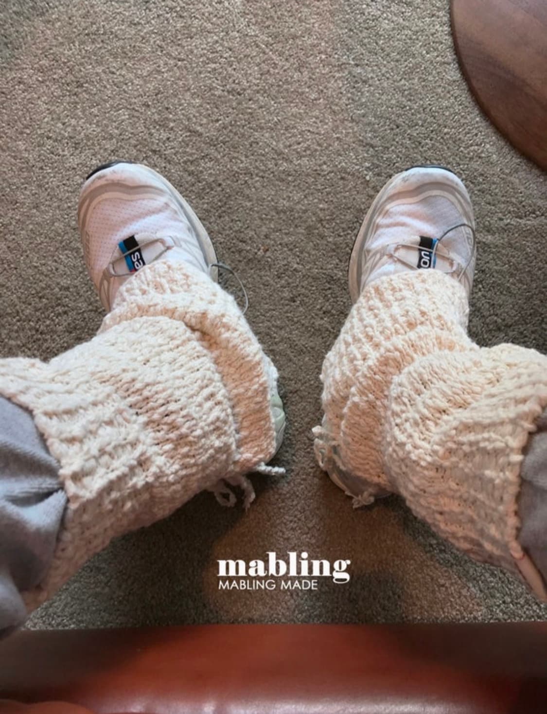 Leg Warmers (Ivory) 상품이미지2