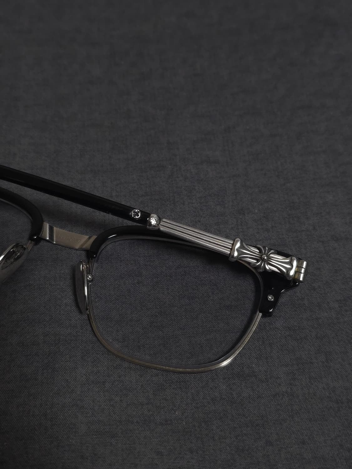 [OS] 크롬하츠 보넨노이슈어2 안경 실버 블랙(2) 상품이미지8