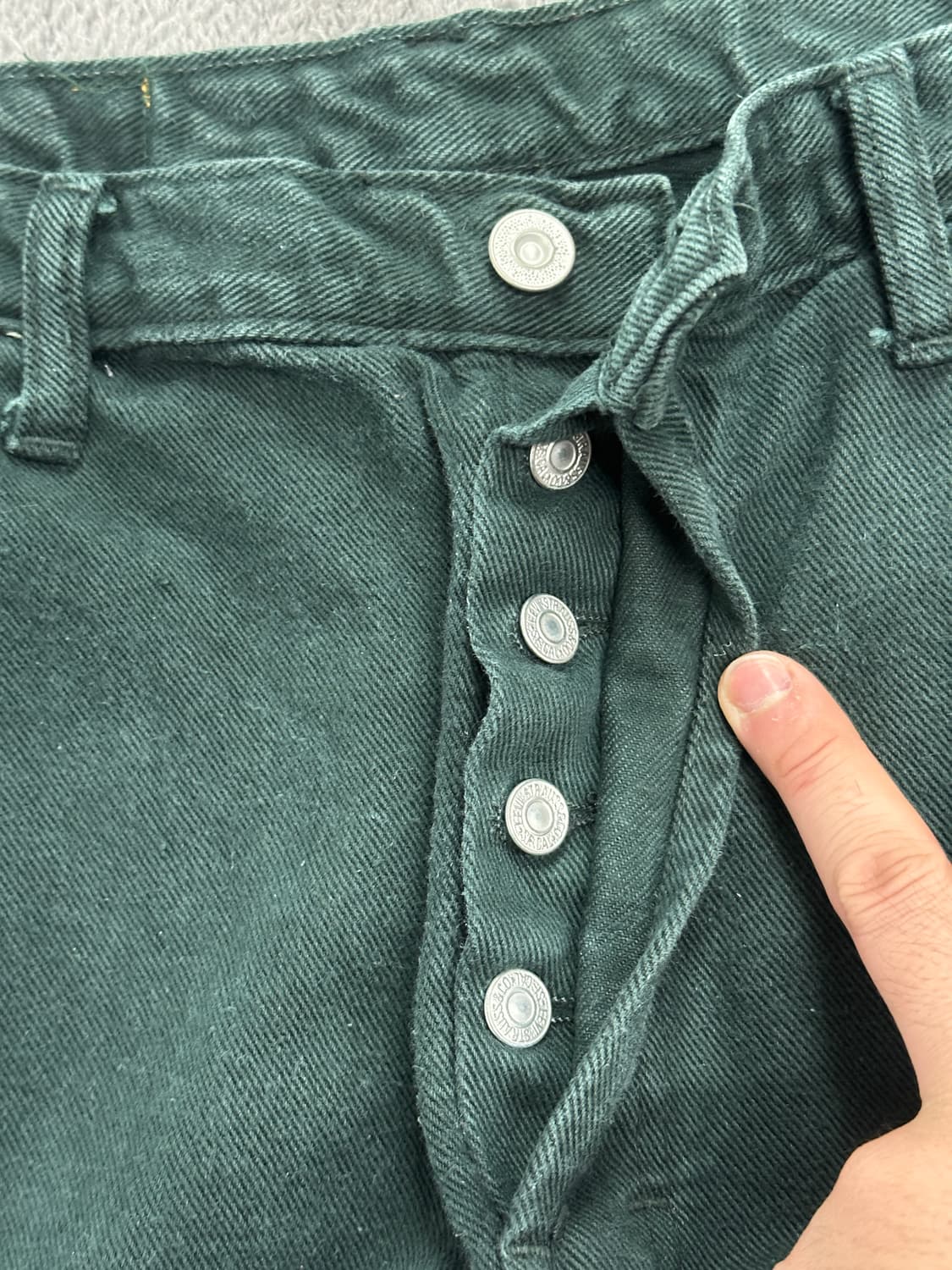 2000' 리바이스 501 데님 팬츠 36x32 상품이미지6