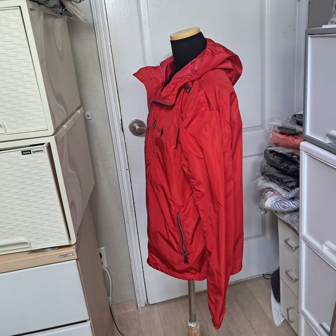 폴로 랄프로렌 후드 바람막이 점퍼 자켓S(약90~95)남녀공용 가능 상품이미지2
