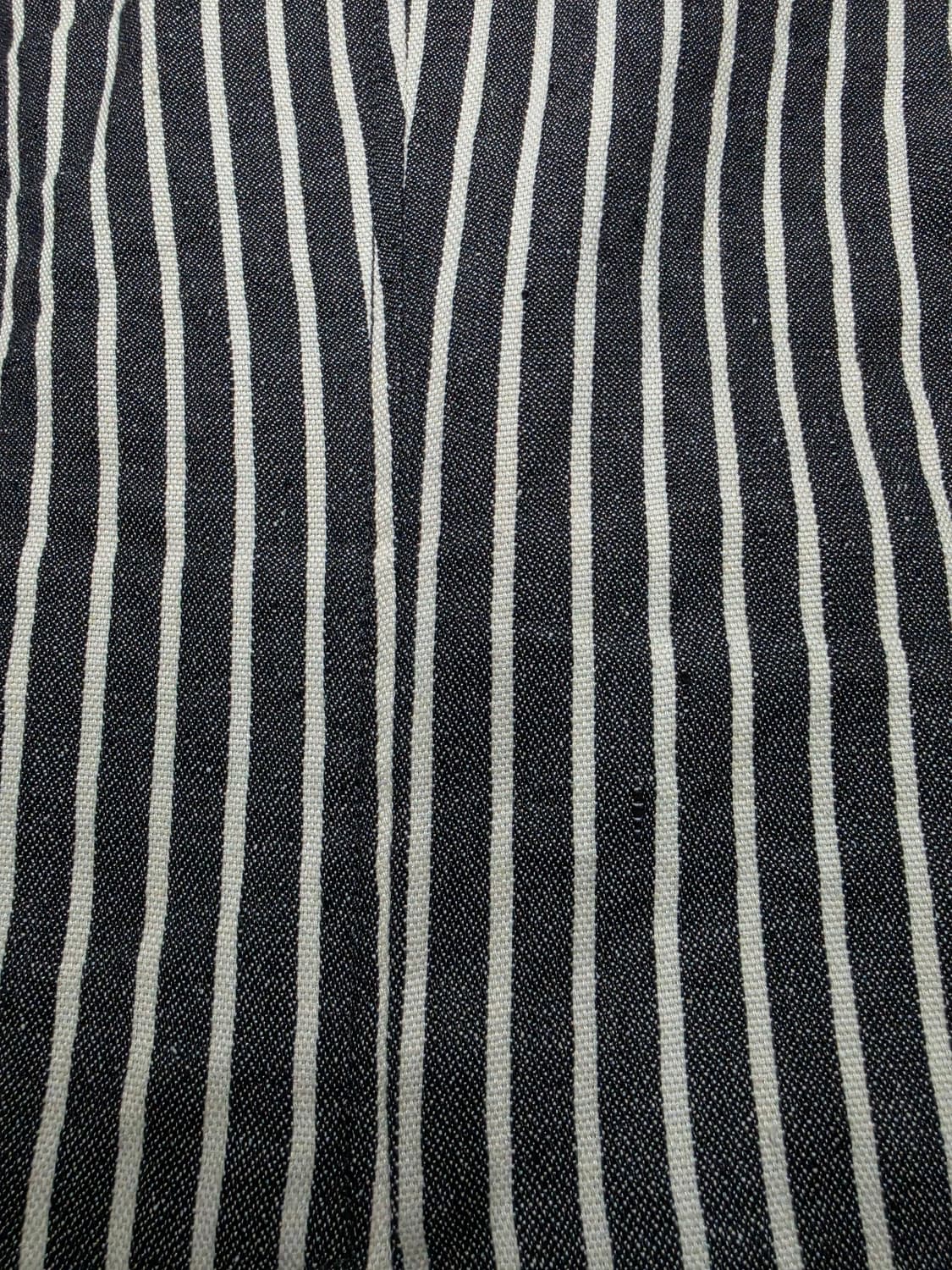 The gigi 더지지 스트라이프 린넨 더블 블레이저 자켓 이탈리아 3 상품이미지6