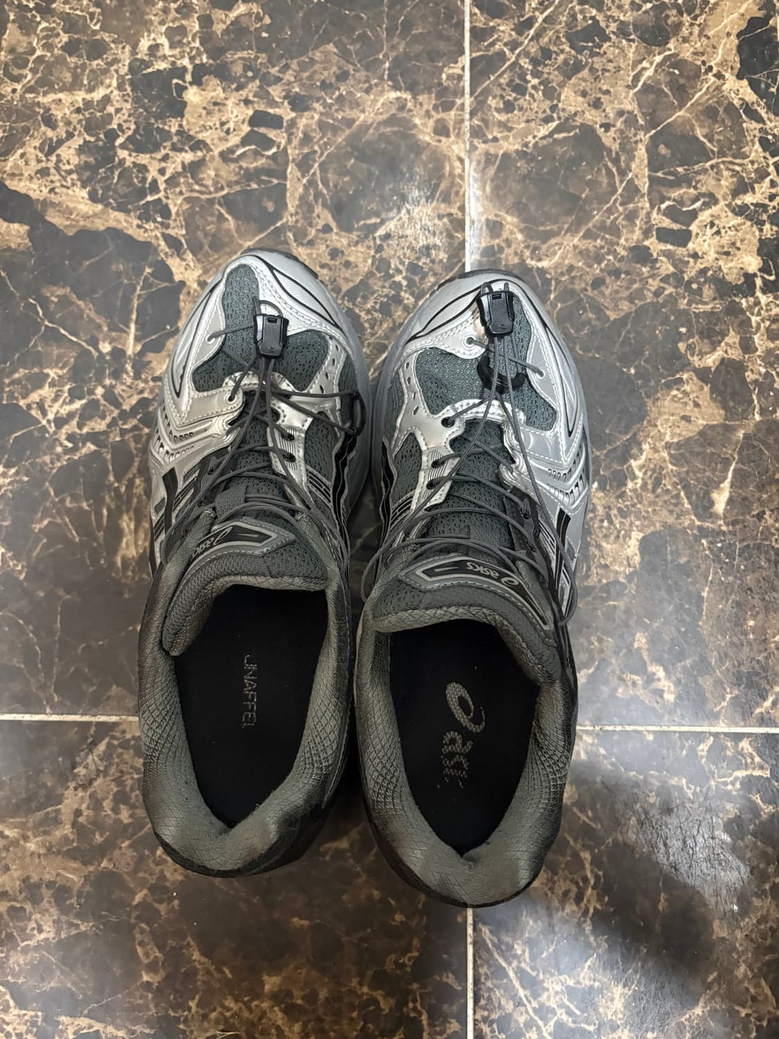 아식스 x 언어펙티드 젤카야노 14 실버문 상품이미지1