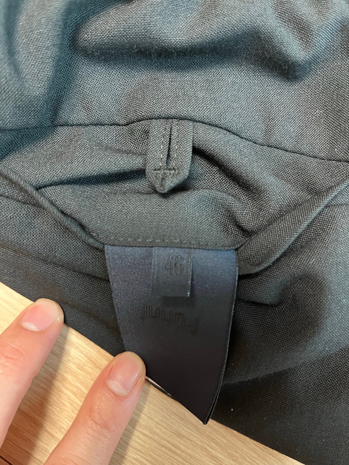 준지 남성 밴딩 슬랙스 블랙 46(32인치) 정품 상품이미지6