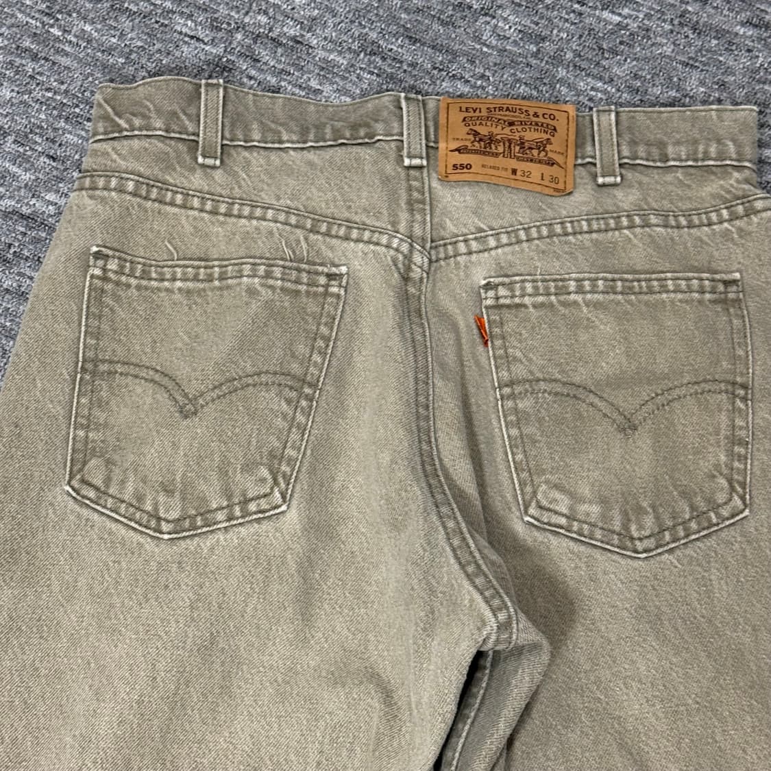 90s USA Levis 550(32X30) | 단추 수선 | 상태좋음 상품이미지5