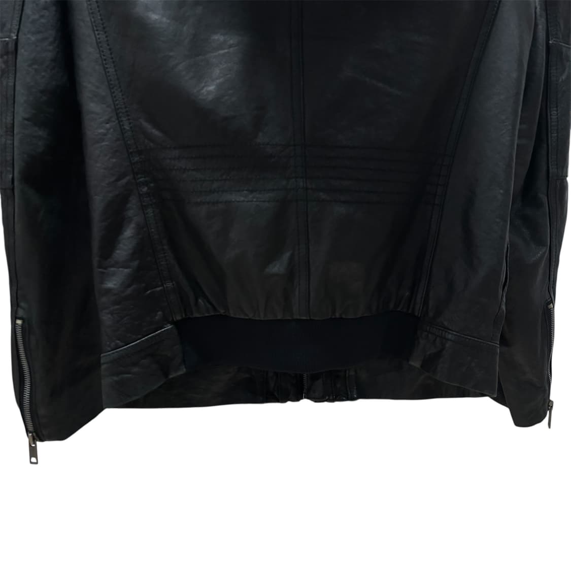 [95] 솔리드 옴므 멀티포켓 레더 블루종 상품이미지8