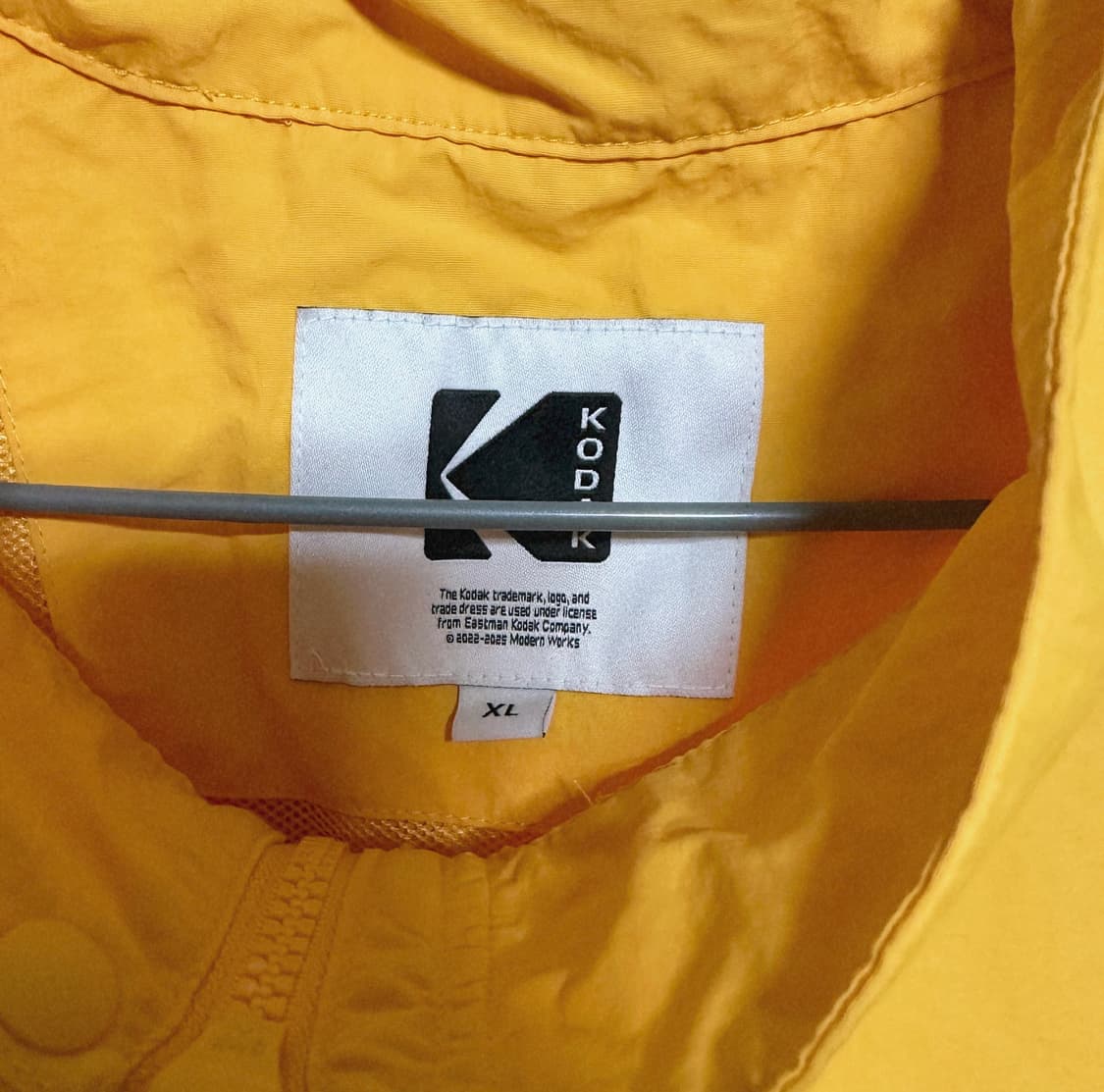 코닥 어패럴 컬러플러스 스텐넥 아노락 XL 상품이미지5