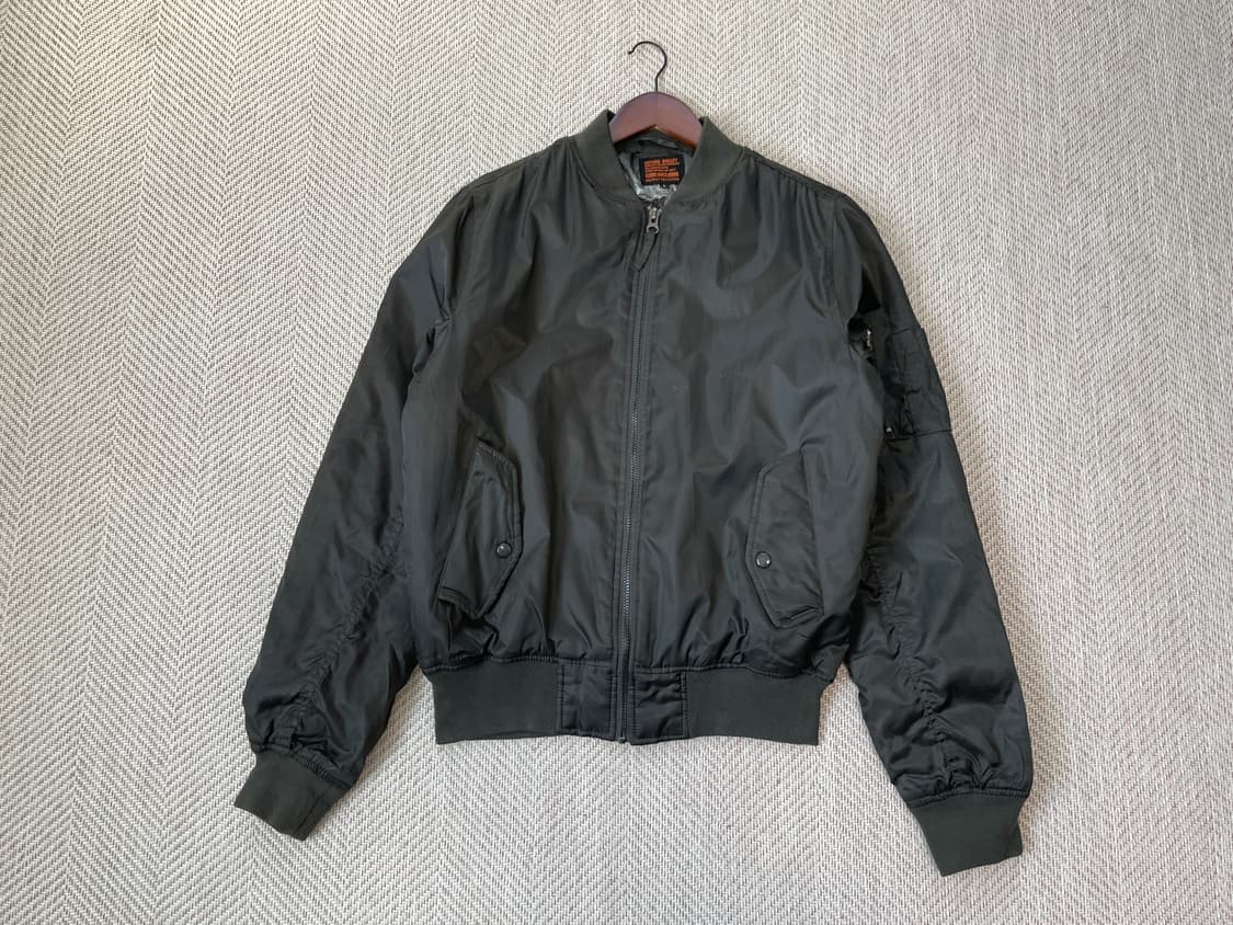 빈티지 ma-1 밀리터리 플라이트 봄버 자켓 J03863 상품이미지1