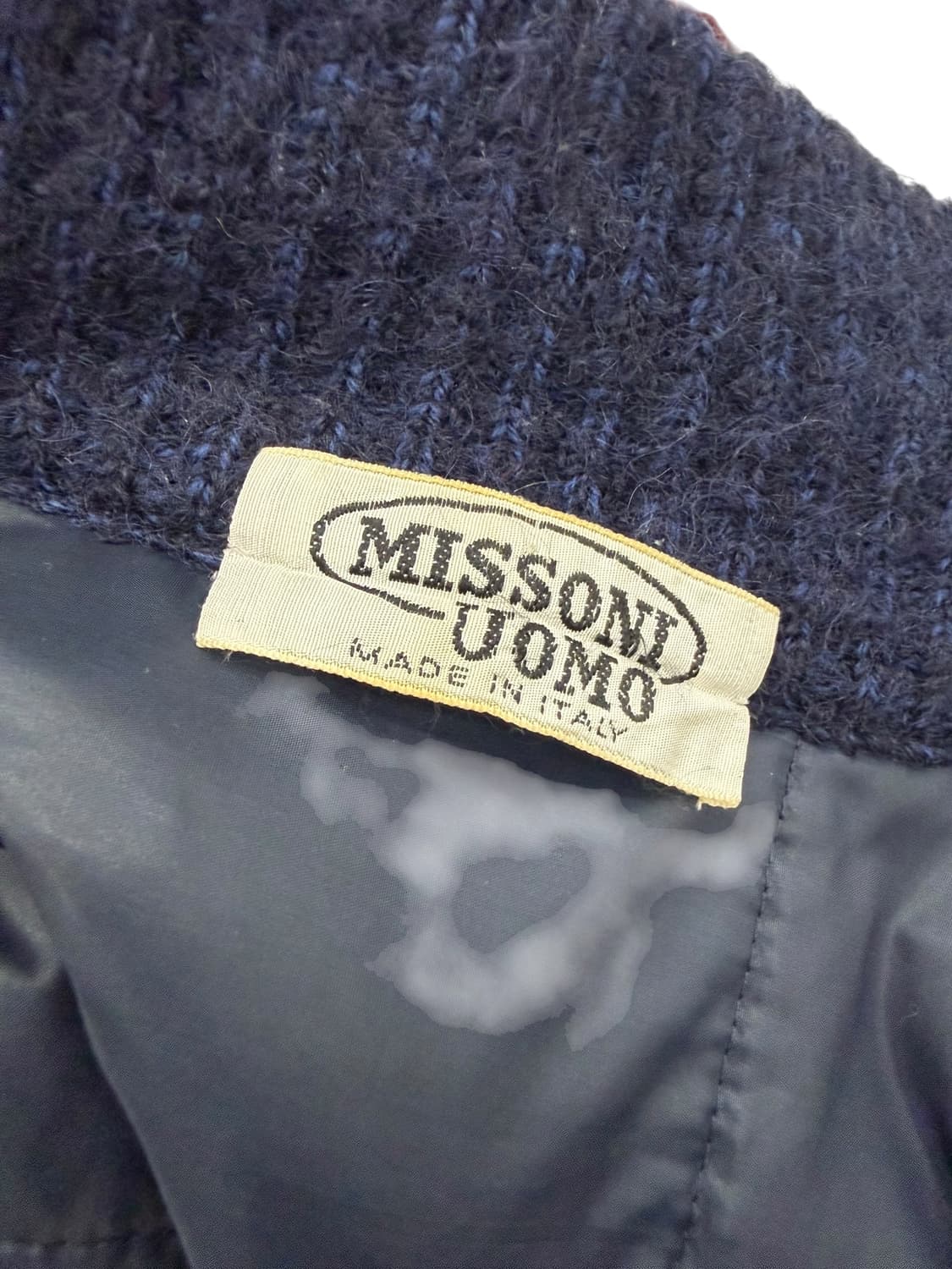 미쏘니 리버시블 울 모헤어 니트 패딩 점퍼 자켓 상품이미지9