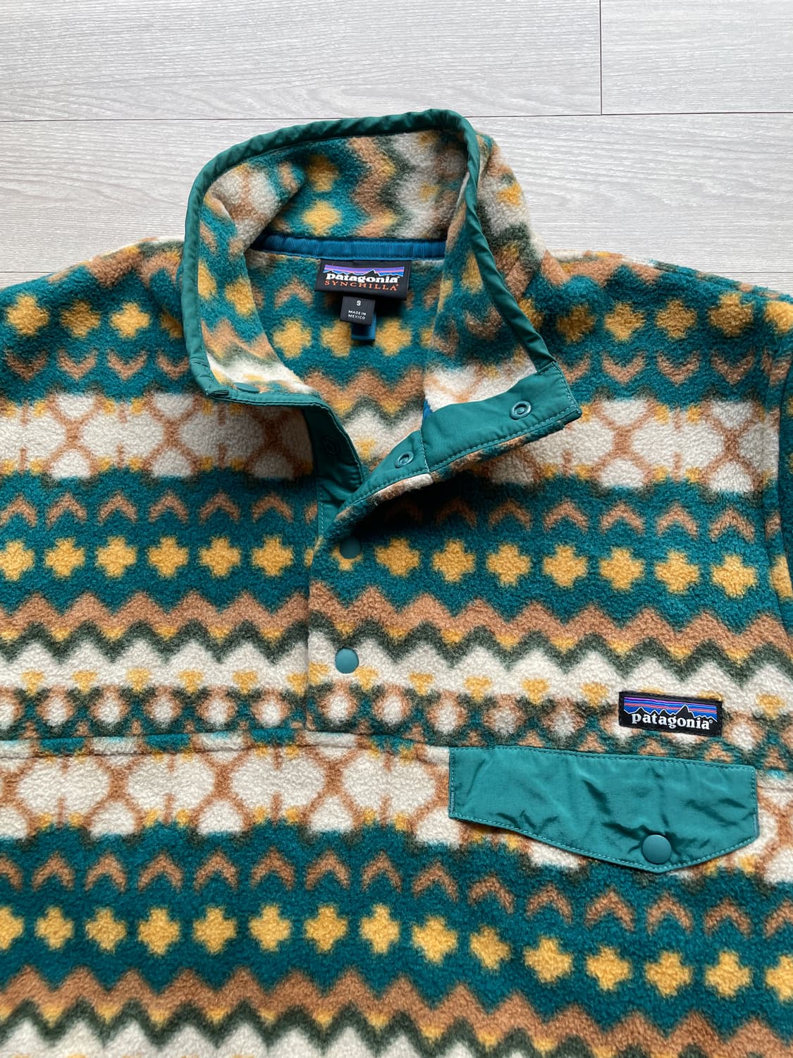 파타고니아 신칠라 네이티브 아즈텍  꿀벌 빈티지 patagonia 상품이미지4