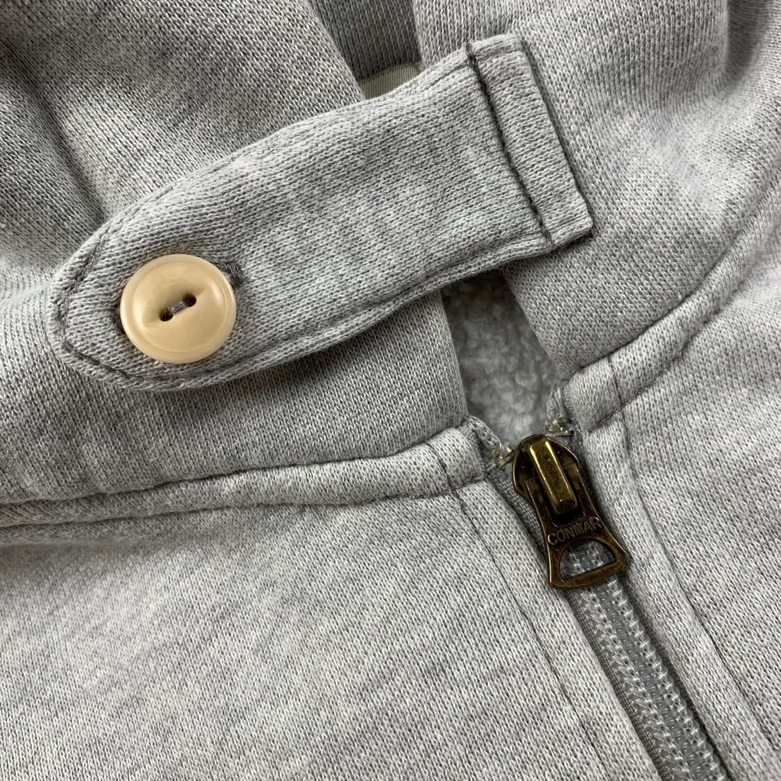 00s 폴로 진스 컴퍼니 빈티지 로고 후드집업 그레이 상품이미지4