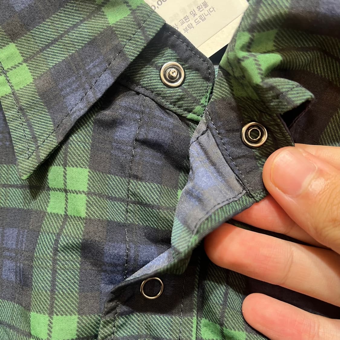 Burlap Outfitter 나일론 체크 자켓 상품이미지4