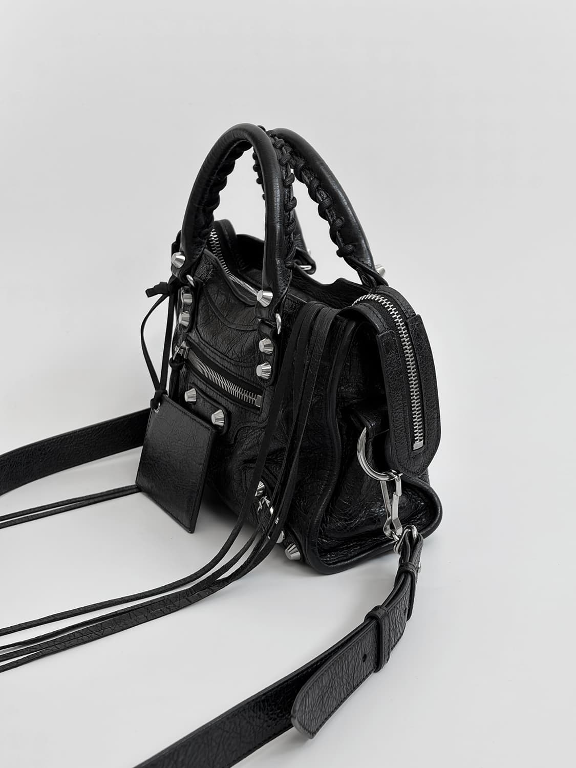 발렌시아가 클래식 시티백 미니 판매합니다. 상품이미지3