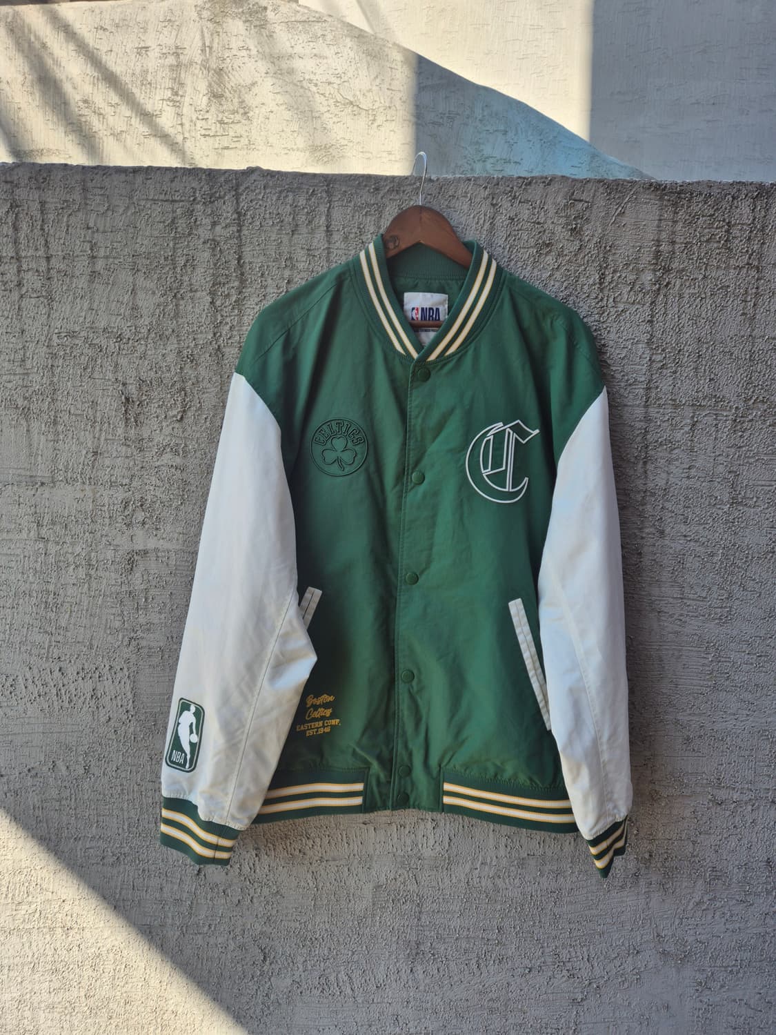 NBA 보스턴 셀틱스 나일론 바시티 자켓 -XXL 상품이미지8