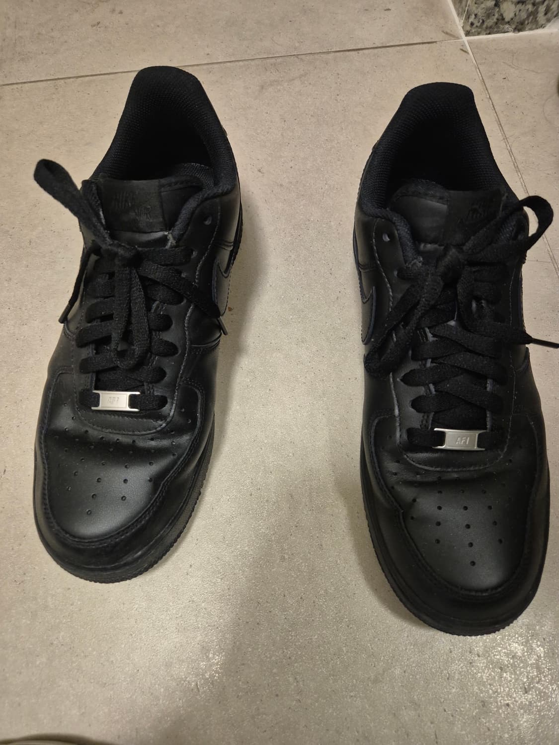 나이키 에어포스 블랙 285 상품이미지2