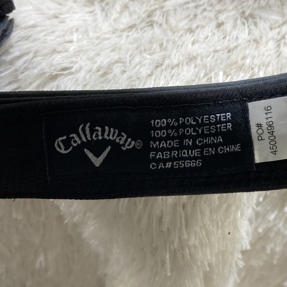 캘러웨이 골프썬캡 블랙 FREE  상품이미지5