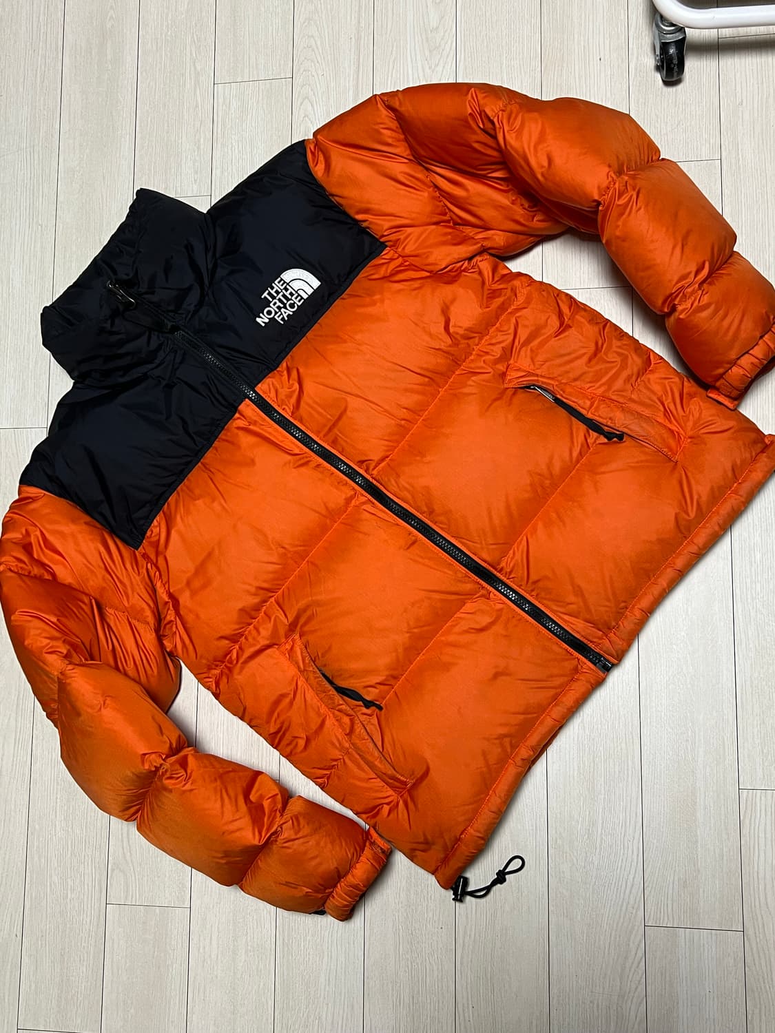 노스페이스 눕시700 오렌지/블랙 L사이즈(아시아) 상품이미지1