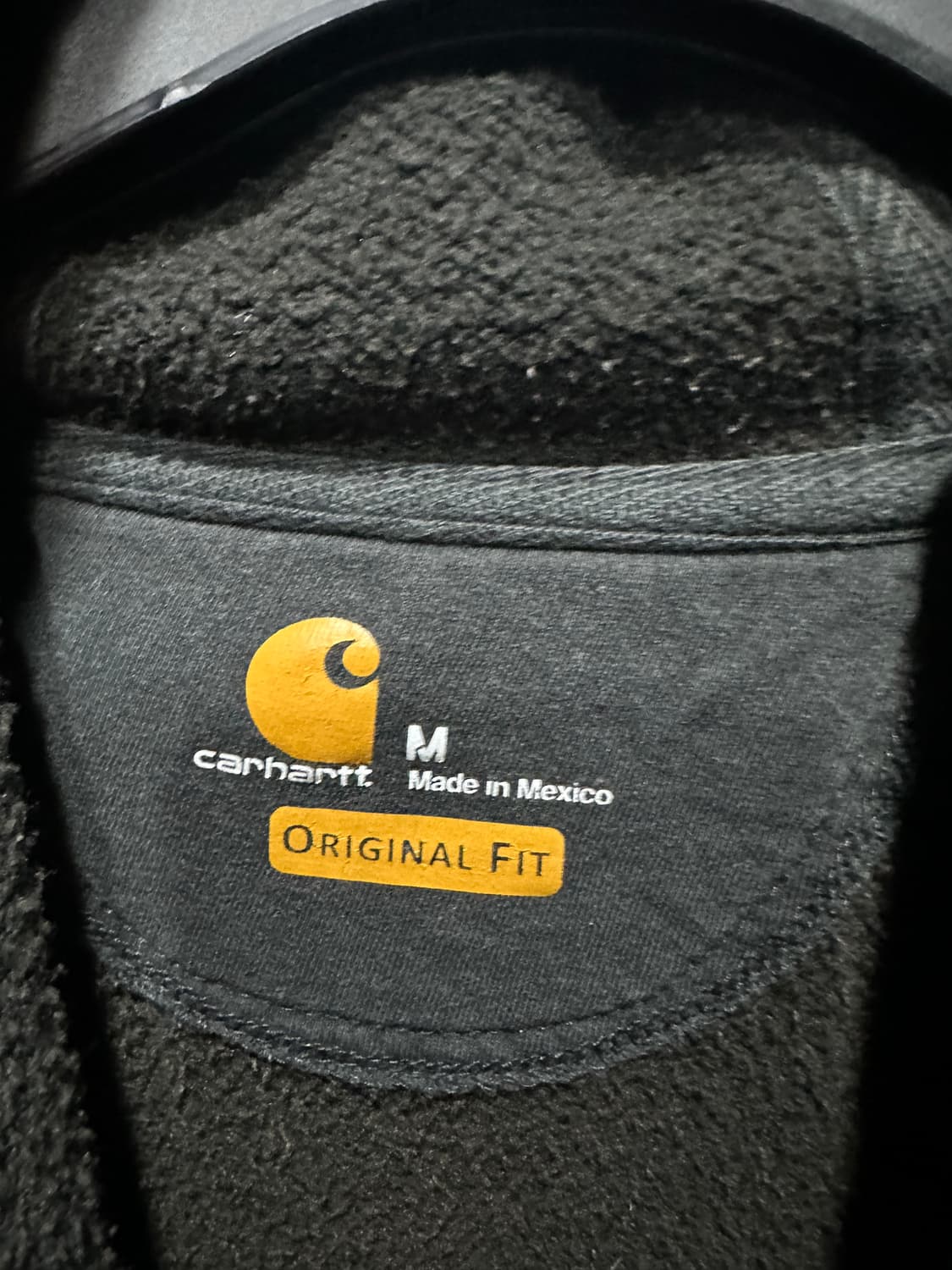 칼하트 후드티 차콜M 상품이미지4