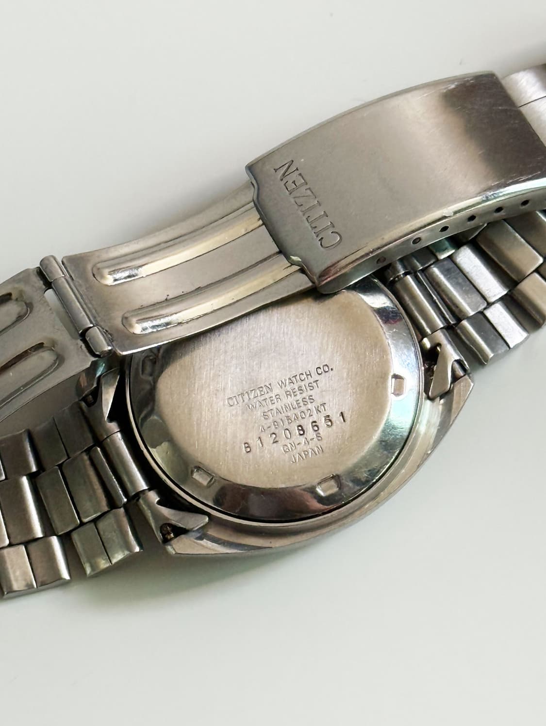 80s CITIZEN Automatic Metal Watch 상품이미지4