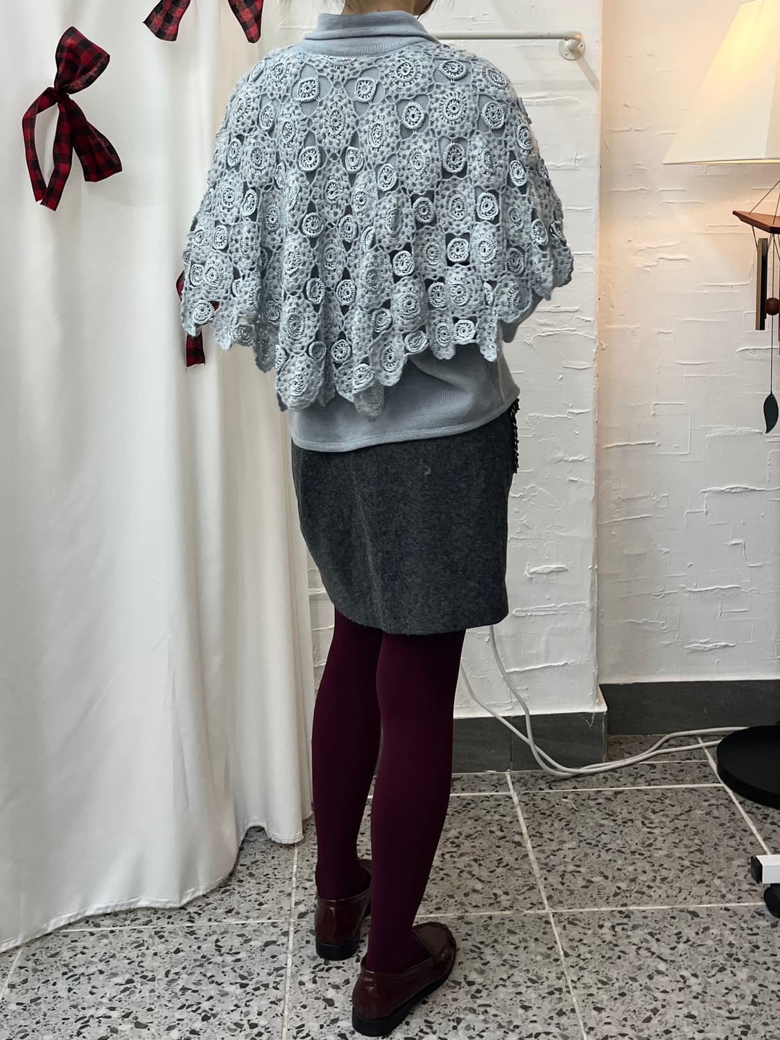 Flower crochet cardigan 상품이미지3