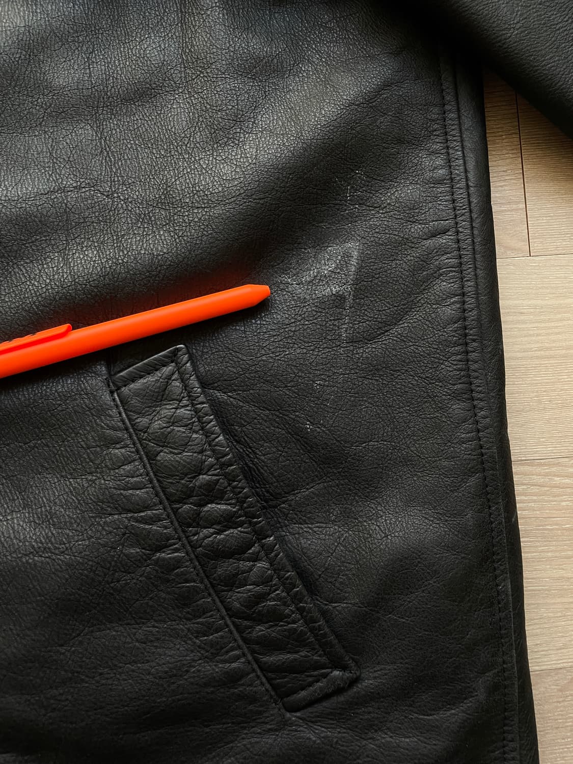 90s 올드갭 레더 카코트 gap carcoat 상품이미지8