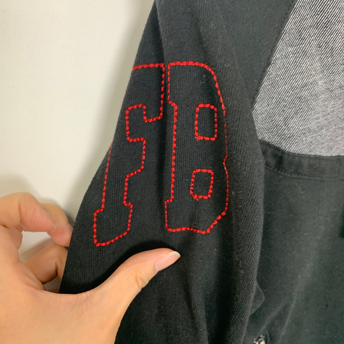 Fubu y2k 와투케 딱붙 블랙 후드집업 상품이미지5