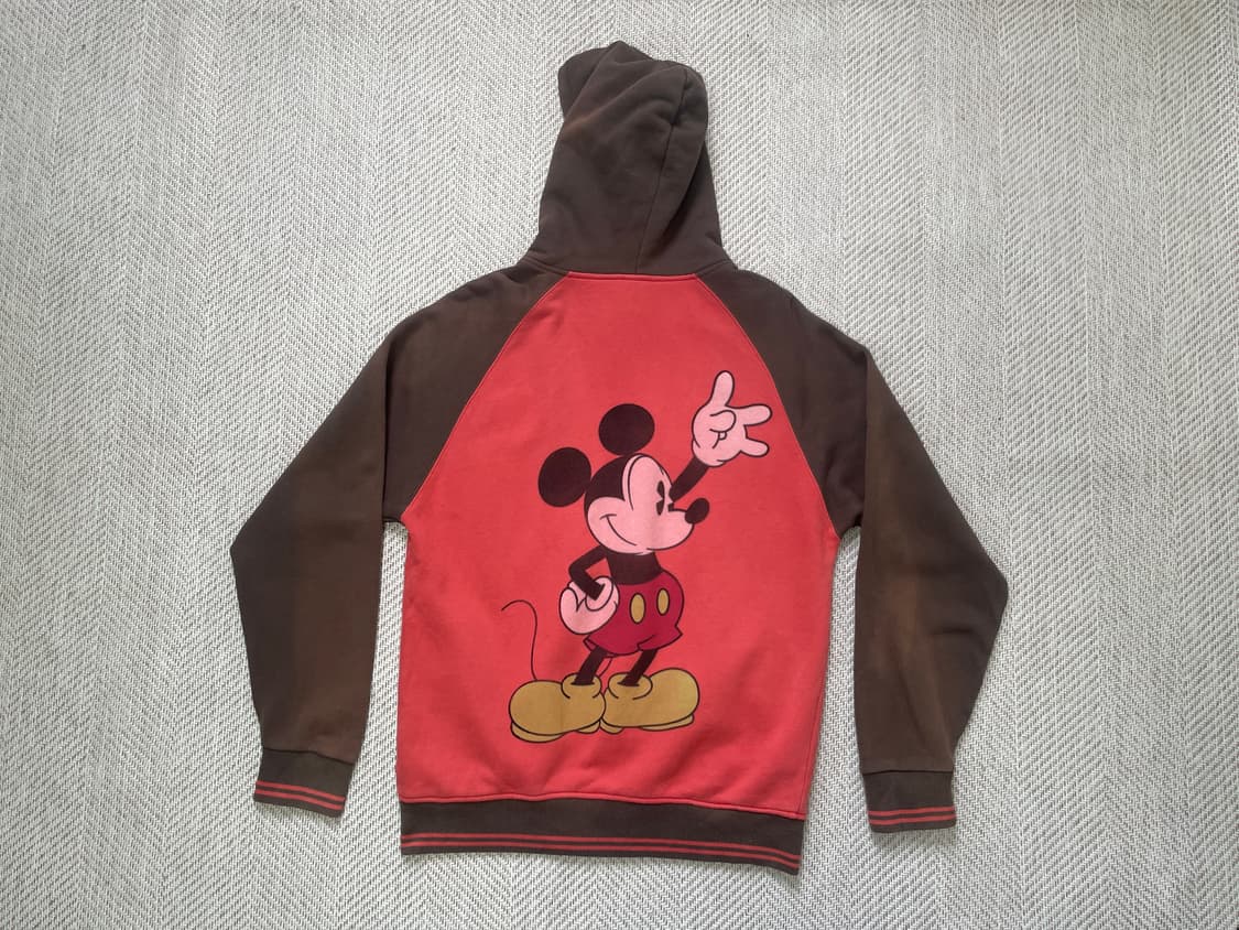 디즈니 미키마우스 프린팅 썬 페이딩 후드집업  J04154 상품이미지8