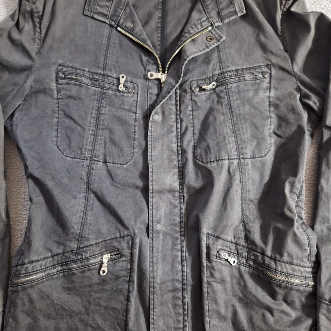 Zip detail jacket 상품이미지2