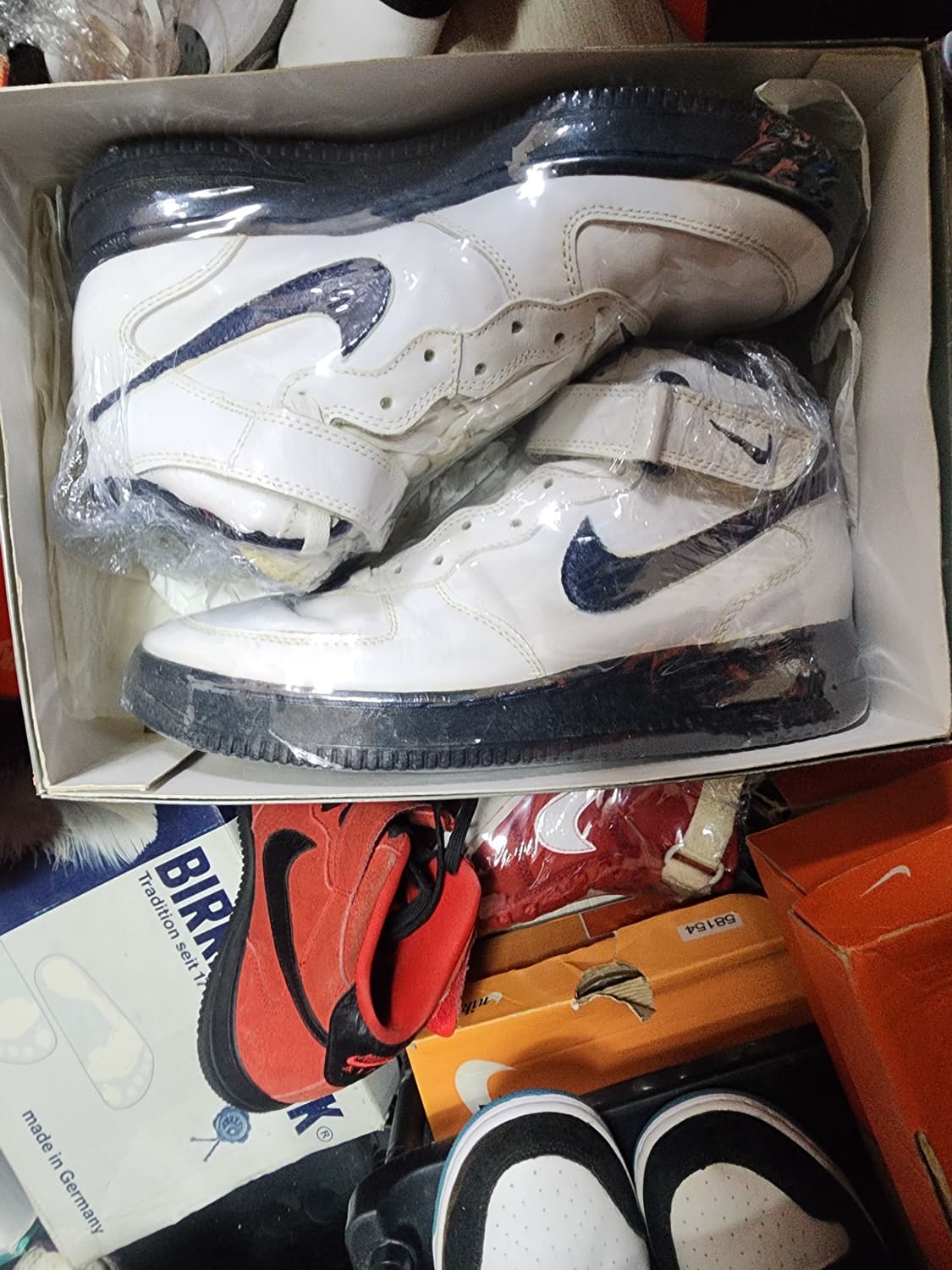 나이키 에어포스 1 미드 95년 남색완창 상품이미지3