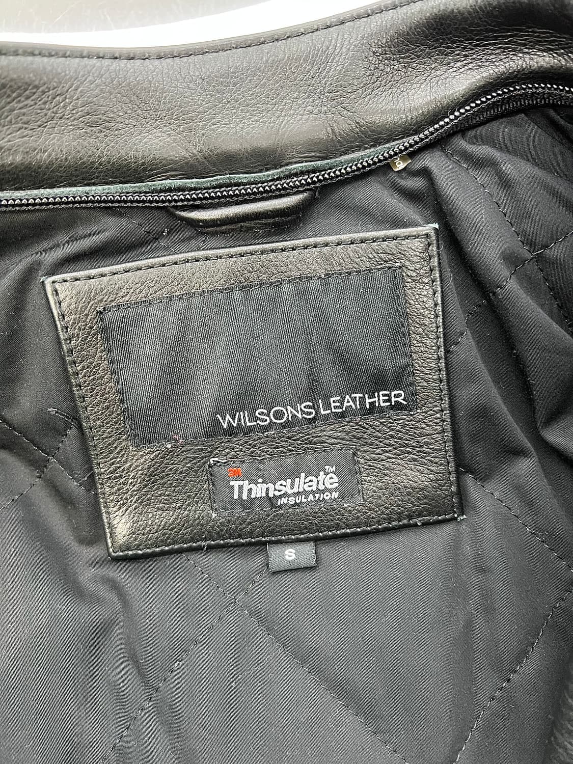 윌슨 레더 블랙 신슐레이트 제뉴윈 멀티 라이더 자켓 상품이미지7