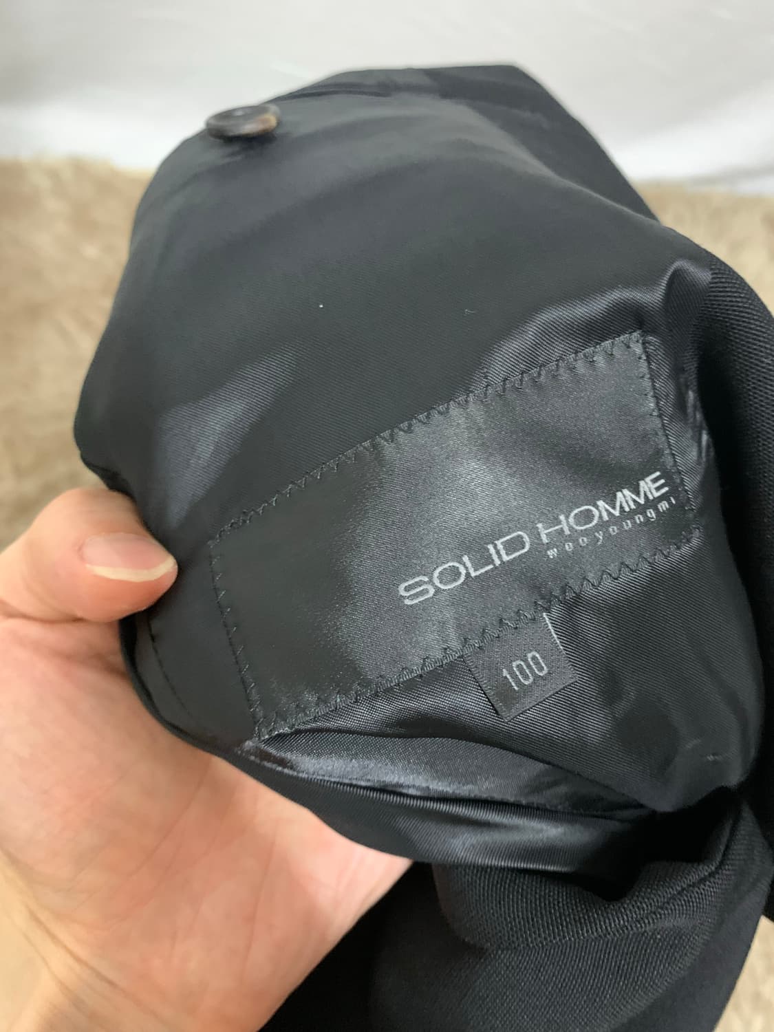 솔리드옴므 디테일 블레이저 상품이미지4