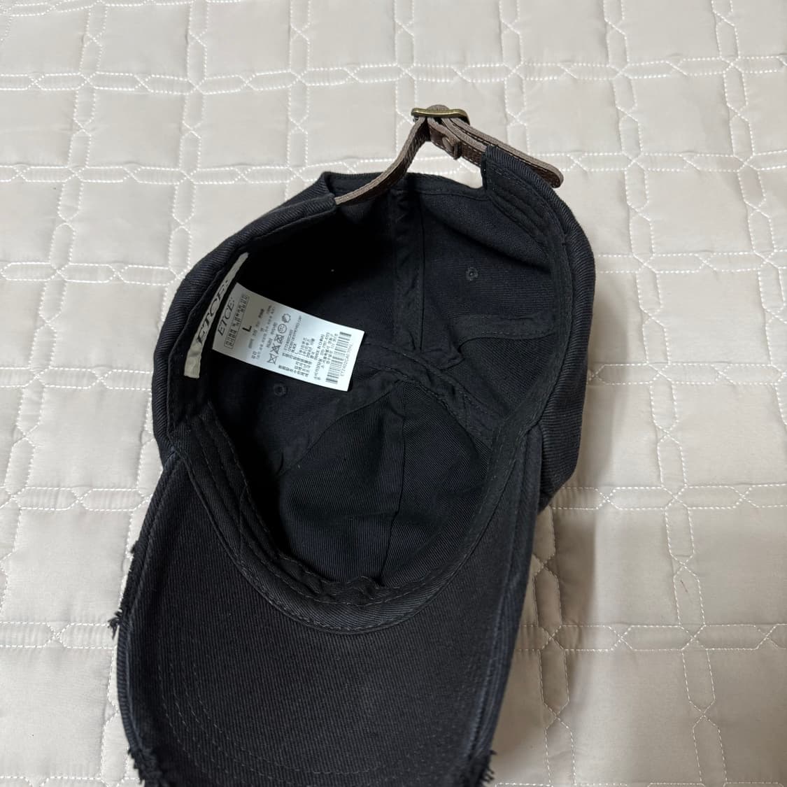 ETCE cross 디스트로이드 볼캡 L 상품이미지2