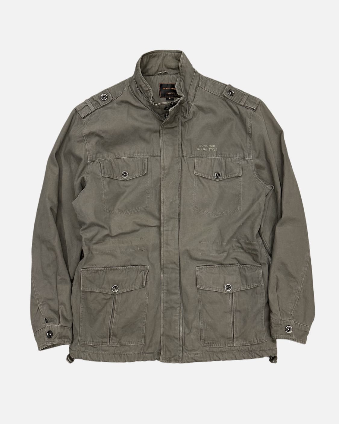 vintage khaki military field jakcet 상품이미지1