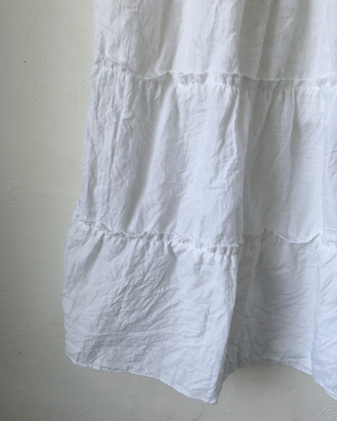Layer white skirt 상품이미지3