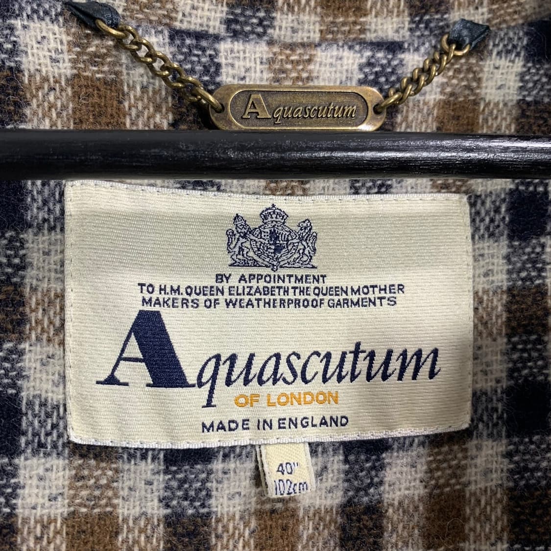 아쿠아스큐텀 클래식 더플코트 상품이미지6