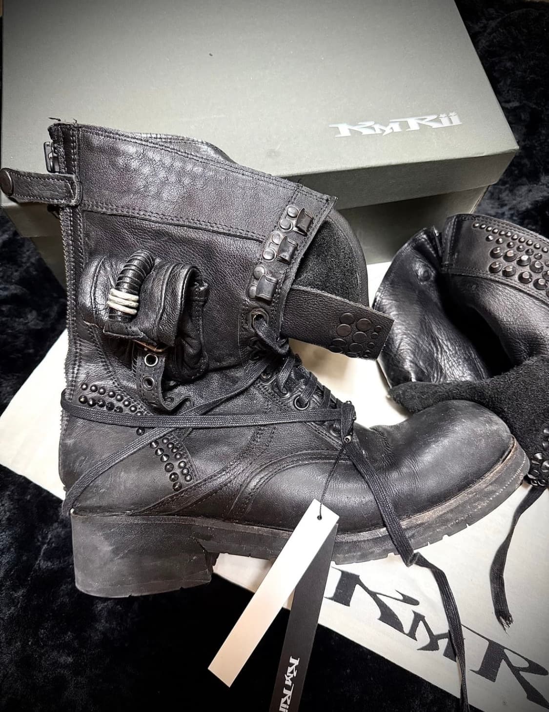 Kmrii chrome boots 10  상품이미지3