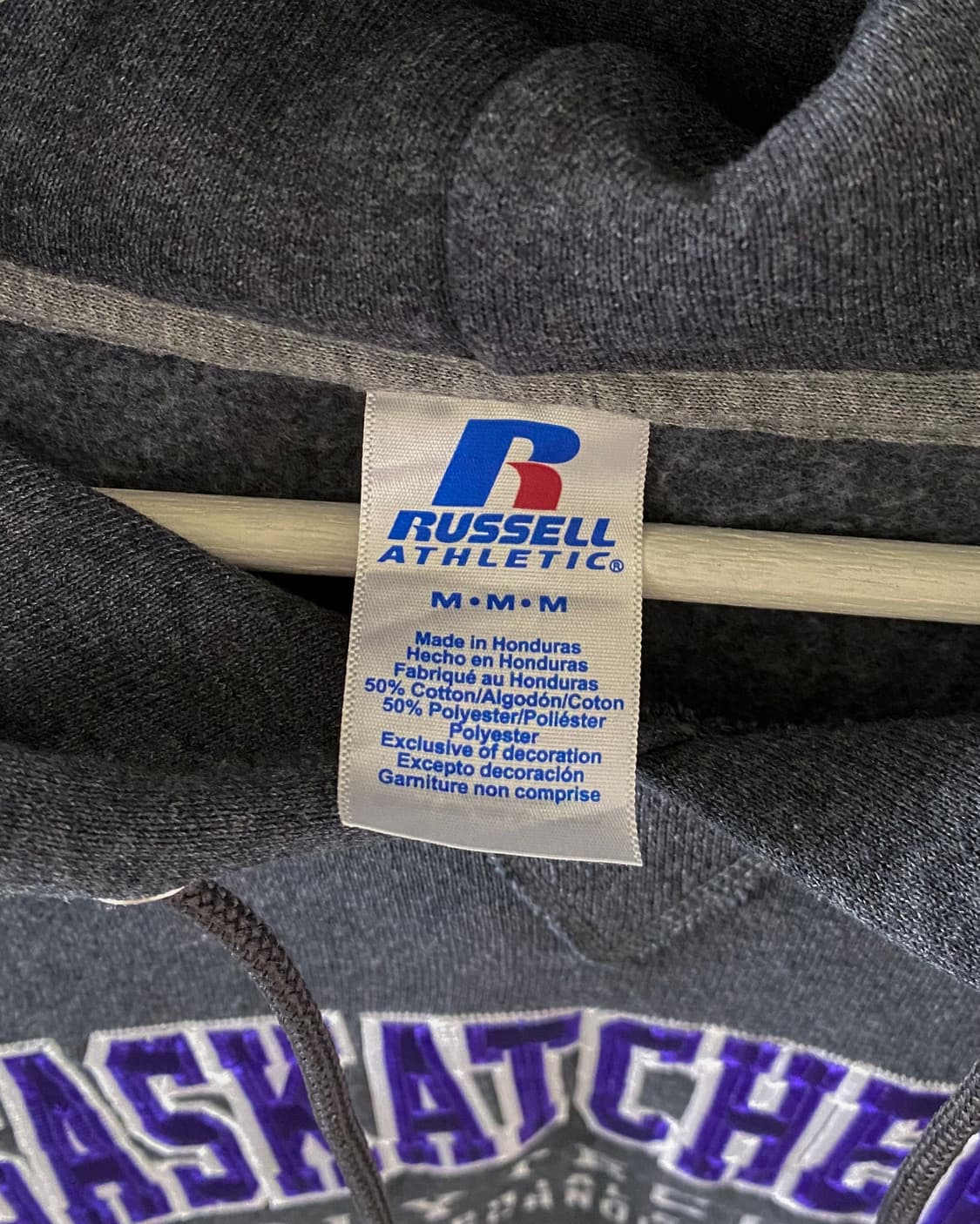 러셀 SASKATCHEWAN POLYTECHNIC 후드티 상품이미지3