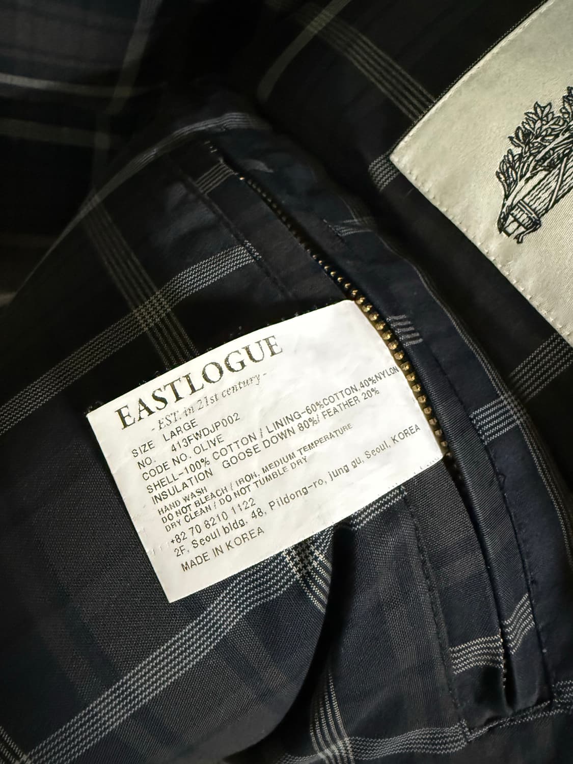 이스트로그 펀데일파카 카키 1세대 (eastlogue) 상품이미지8