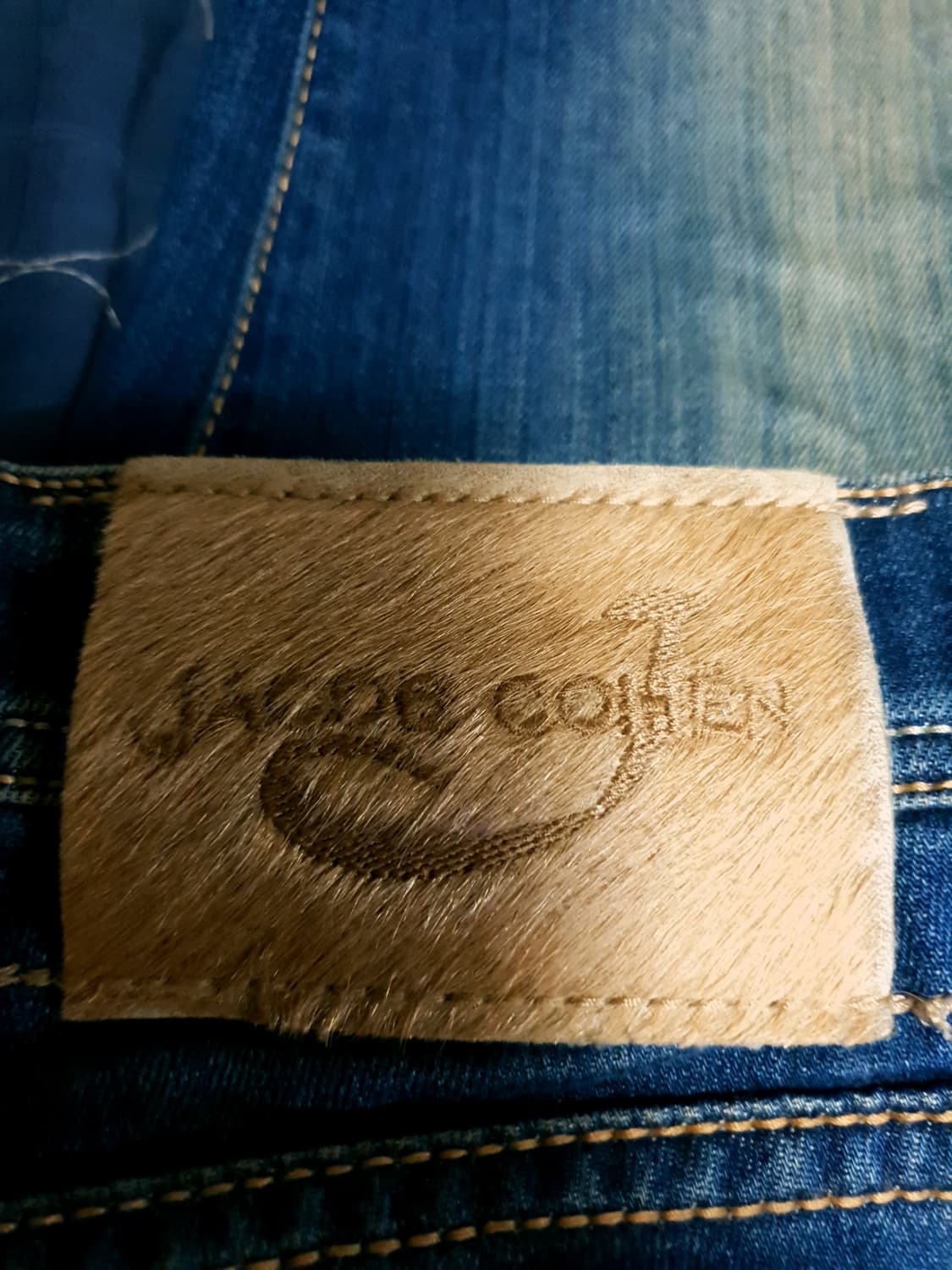 (이태리) 야콥코헨 622컴포트 테일러드 송치패치 데님진 미들블루(32) 상품이미지5