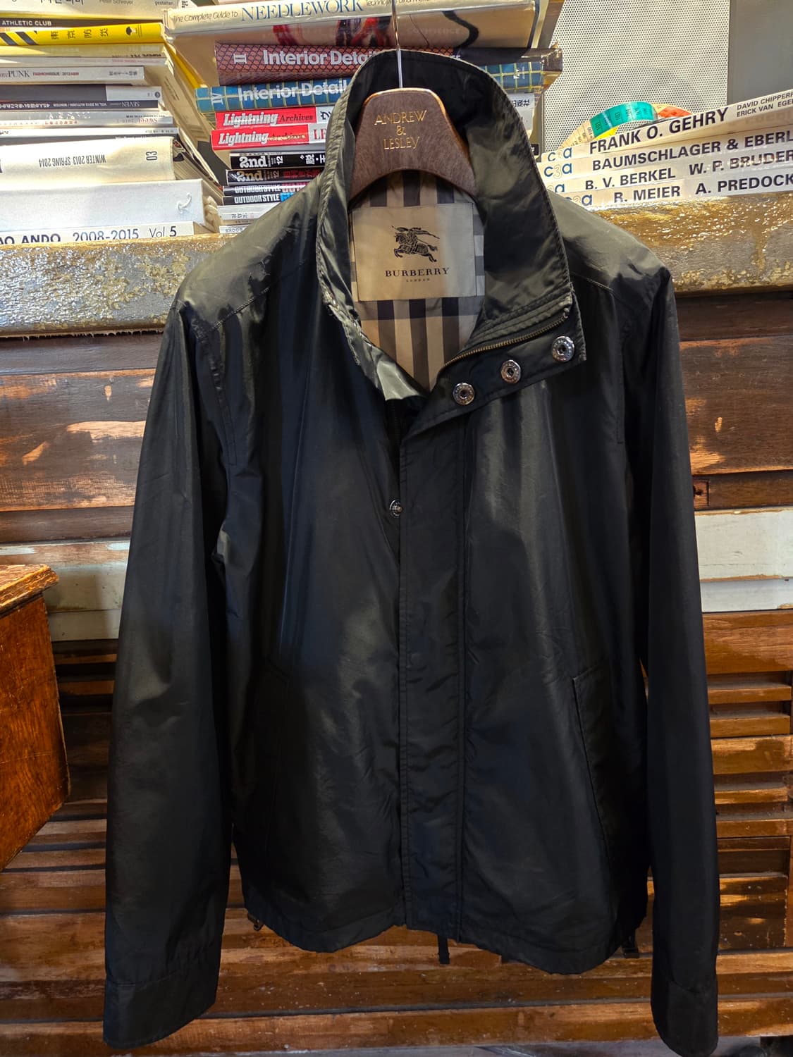 버버리 클래식 블루종 상품이미지10