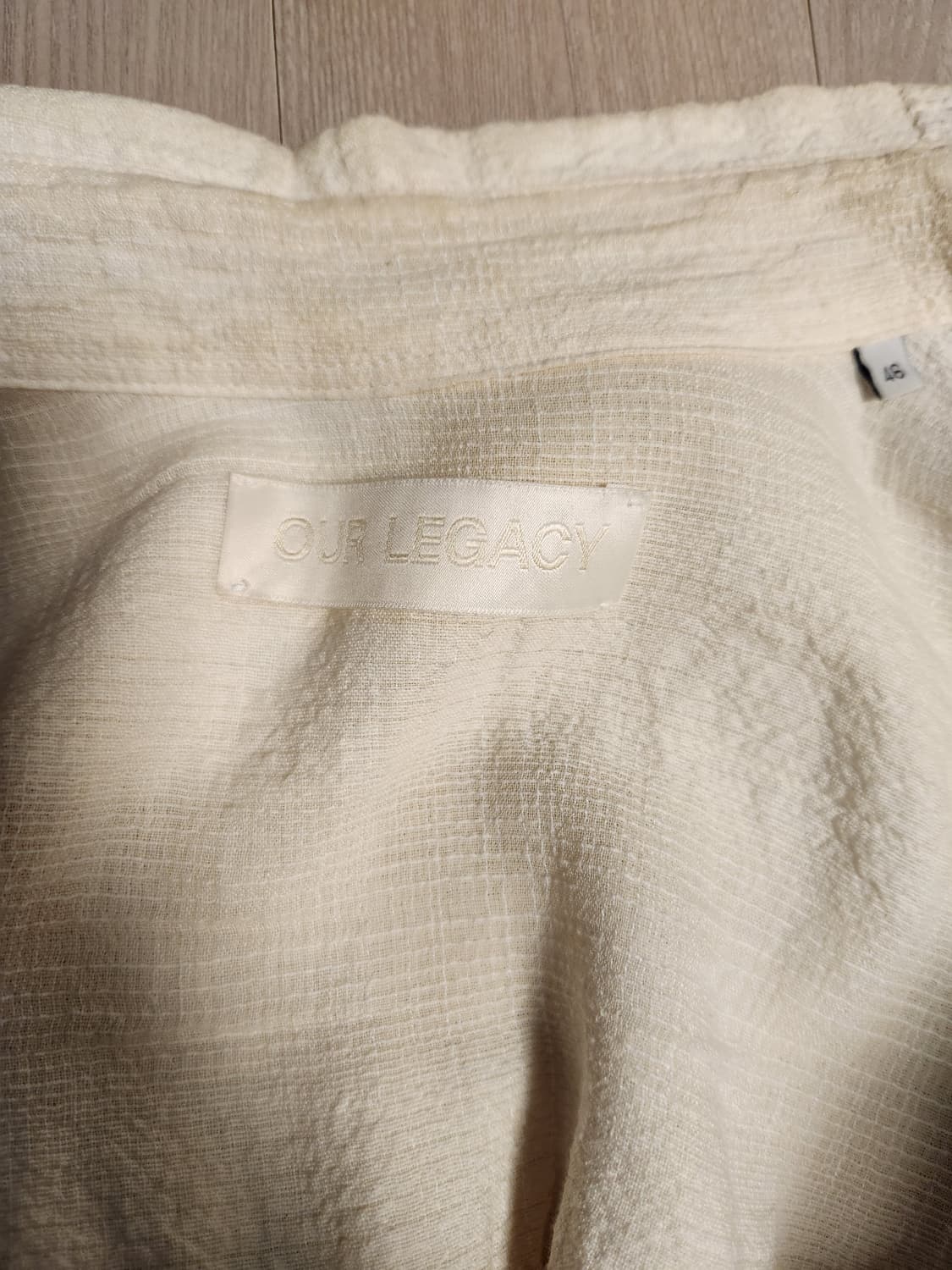 아워레가시 bd셔츠 내츄럴 스펙트럴 체크46 상품이미지2